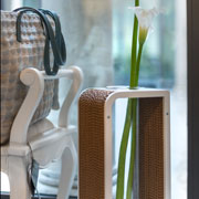 ToBe: vaso in cartome e cristallo. Design Giorgio Caporaso