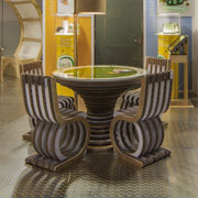 Mobili in cartone Lessmore, design Caporaso, a Ecomondo per Novamont