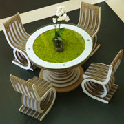 Clessidra Table di Giorgio Caporaso per Lessmore