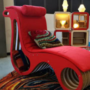 The Ecodesign collection dressed with Ecoalf fabrics becomes even more green and sustainable | Design: Giorgio Caporaso for Lessmore